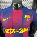 Camisa Barcelona x Travis Scott Home 25-26 "Cactus Jack" - Nike Jogador