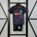 Kit Infantil Barcelona Edição Especial 25/26 "Fracture" - Nike Infantil