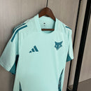 Camisa Cruzeiro Treino 25/26 Azul Turquesa Claro - Adidas Torcedor Masculina