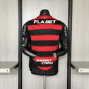 Camisa Flamengo Home + Patrocínios 25/26 - Adidas Jogador Manga Longa