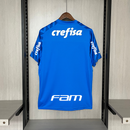 Camisa Palmeiras Goleiro + Patrocínio 24/25 Azul - Puma Torcedor Masculina