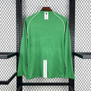 Camisa Manchester United Manga Longa Goleiro 07/08 - Versão Retro
