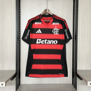 Camisa Flamengo Home + Patrocínios 25/26 "BETANO" - Adidas Torcedor Masculina