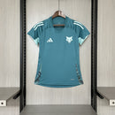 Camisa Cruzeiro Treino 25/26 Azul Turquesa - Adidas Feminina