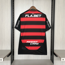 Camisa Flamengo Home + Patrocínios 25/26 - Adidas Torcedor Masculina