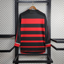 Camisa Flamengo Home 24/25 - Adidas Torcedor Manga Comprida