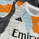 Kit Infantil Real Madrid Pré Jogo 25/26 - Adidas Infantil