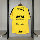 Camisa Atlético Mineiro Treino Amarela + Patrocínios 25/26 - Adidas Torcedor Masculina