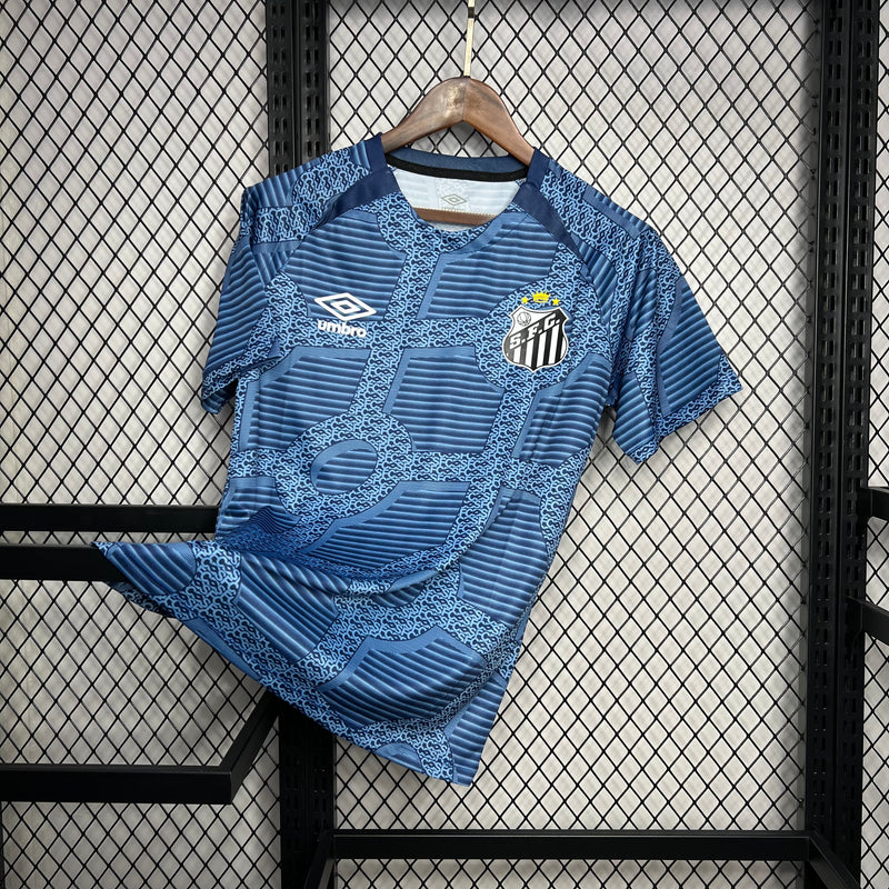 Camisa Santos Pré Jogo 24/25 - Umbro Torcedor Masculino