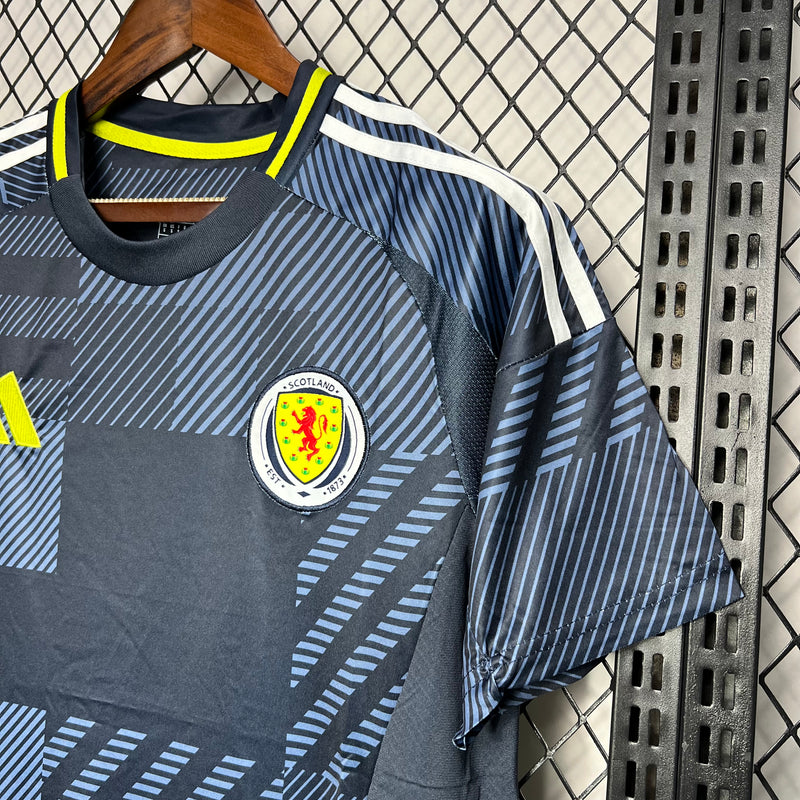 Camisa Escócia Home 24/25 Euro - Adidas Torcedor Masculina