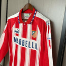 Camisa Atlético de Madrid Manga Longa Home 1994/95 - Puma Retro