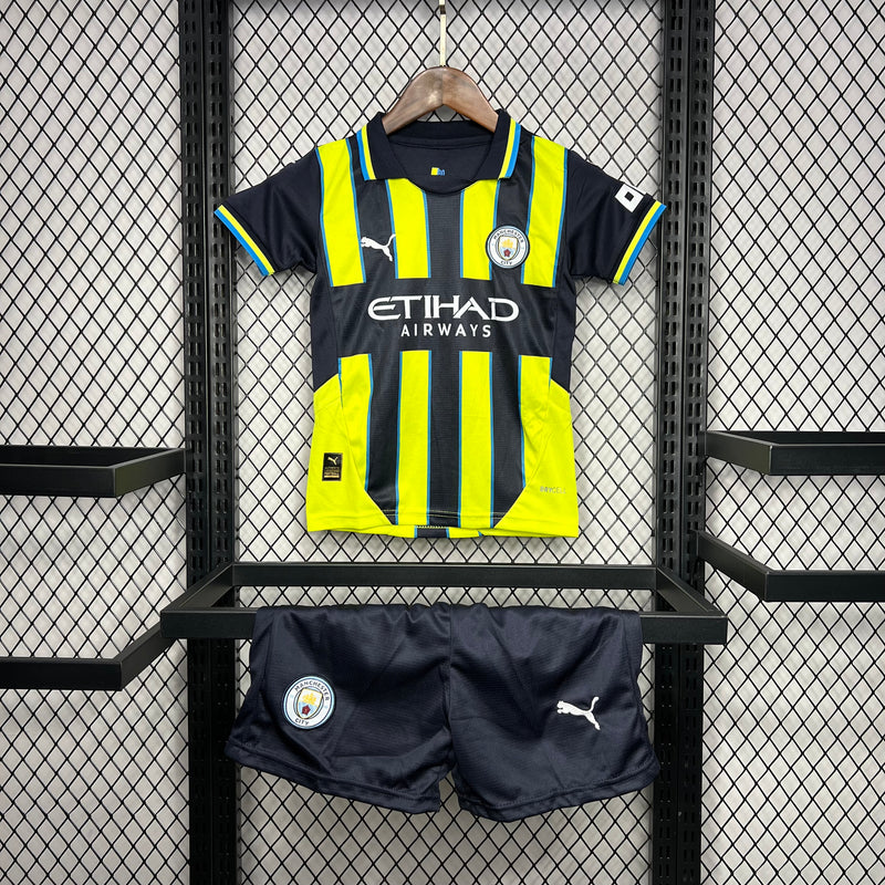 Kit Infantil Manchester City Away 24/25 - Puma Infantil