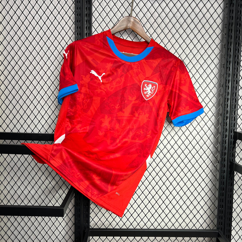 Camisa Republica Tcheca Home 24/25 - Puma Torcedor Masculina