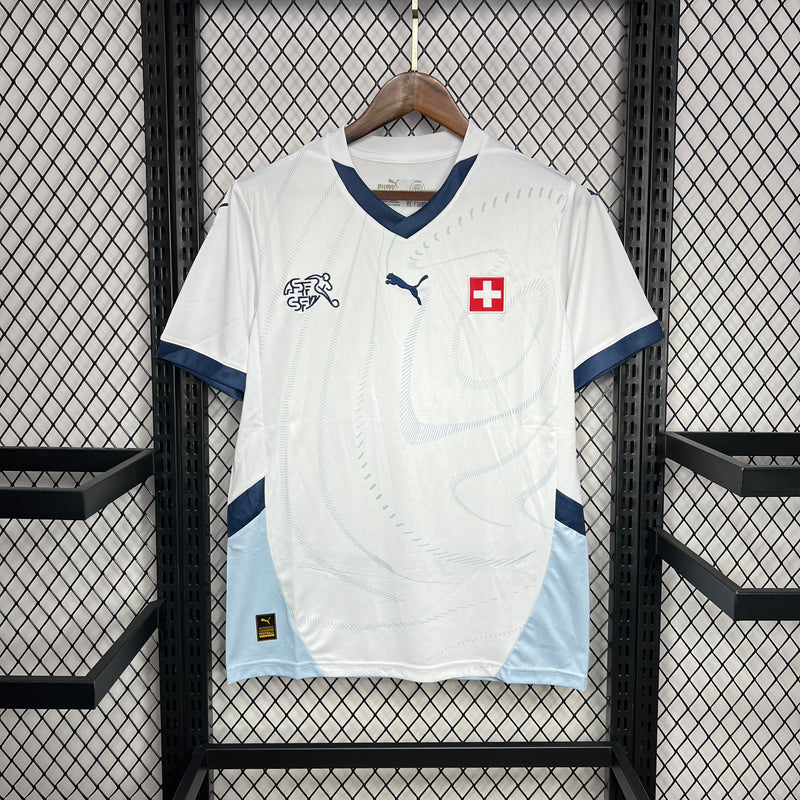 Camisa Suíça Away 24/25 Euro - Puma Torcedor Masculina
