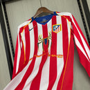 Camisa Atlético de Madrid Manga Longa Home 2004 - Nike Retro