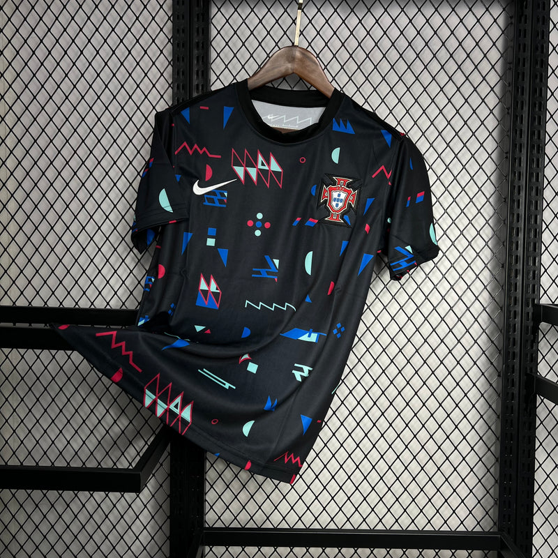 Camisa Portugal Pré Jogo 24/25 Euro - Nike Torcedor Masculina