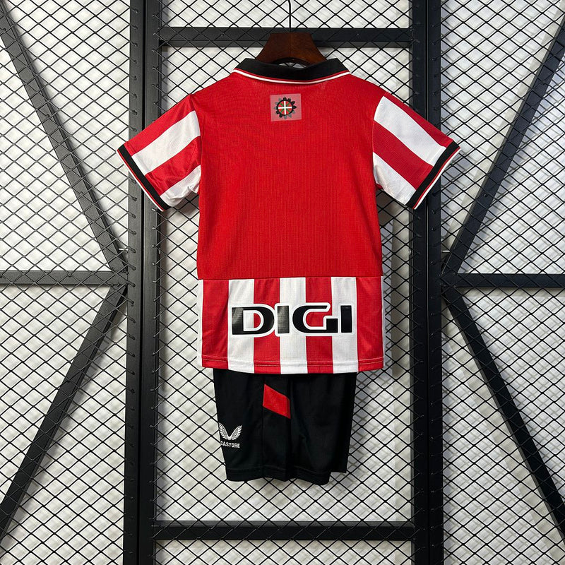 Kit Infantil Athletic Bilbao Home 25/26 - Castore Infantil