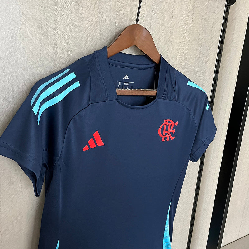 Camisa Flamengo Treino 25/26 - Adidas Feminina