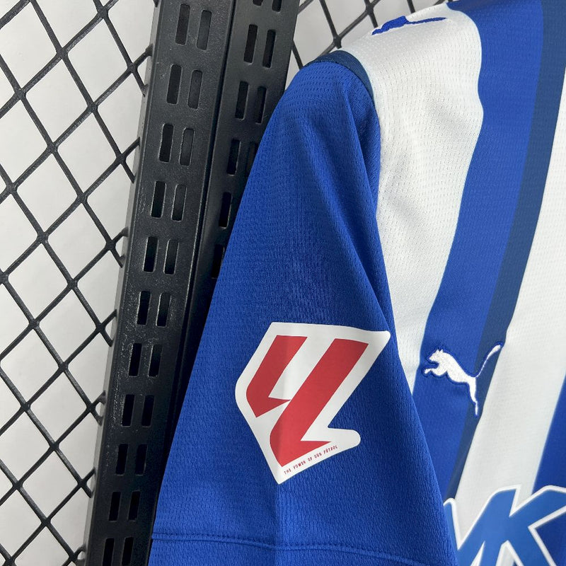 Camisa Depotivo Alavés Home 25/26 - Puma Torcedor Masculina