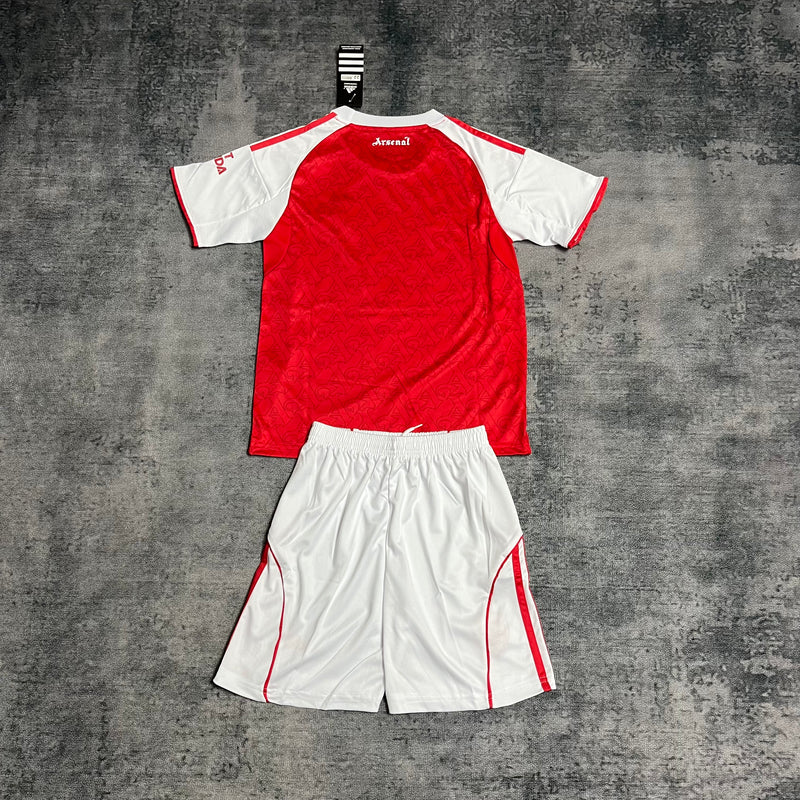 Kit Infantil Arsenal Home 25/26 - Adidas Infantil