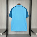 Camisa Polo Flamengo Treino 25/26 Azul Claro - Adidas Torcedor Masculina