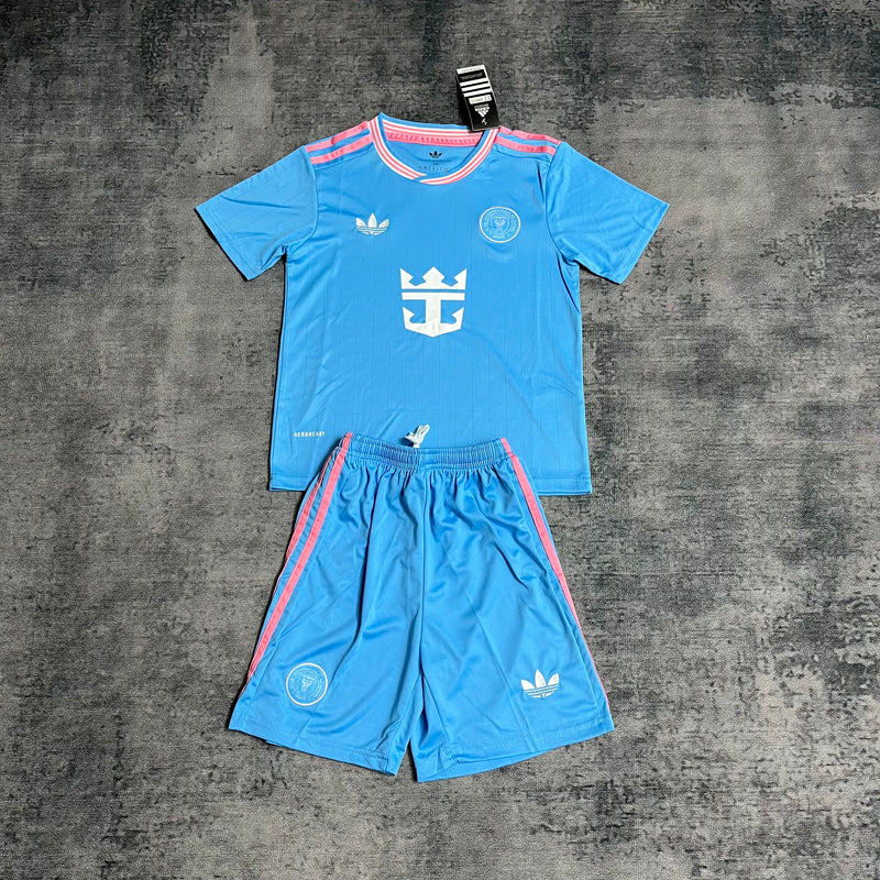 Kit Infantil Inter Miami Third 25/26 - Adidas Infantil