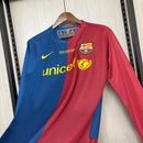Camisa Barcelona Home Manga Comprida 2008/09 - Nike Retro