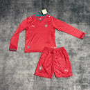 Kit Infantil Portugal Home Manga Longa 2026 - Puma Infantil