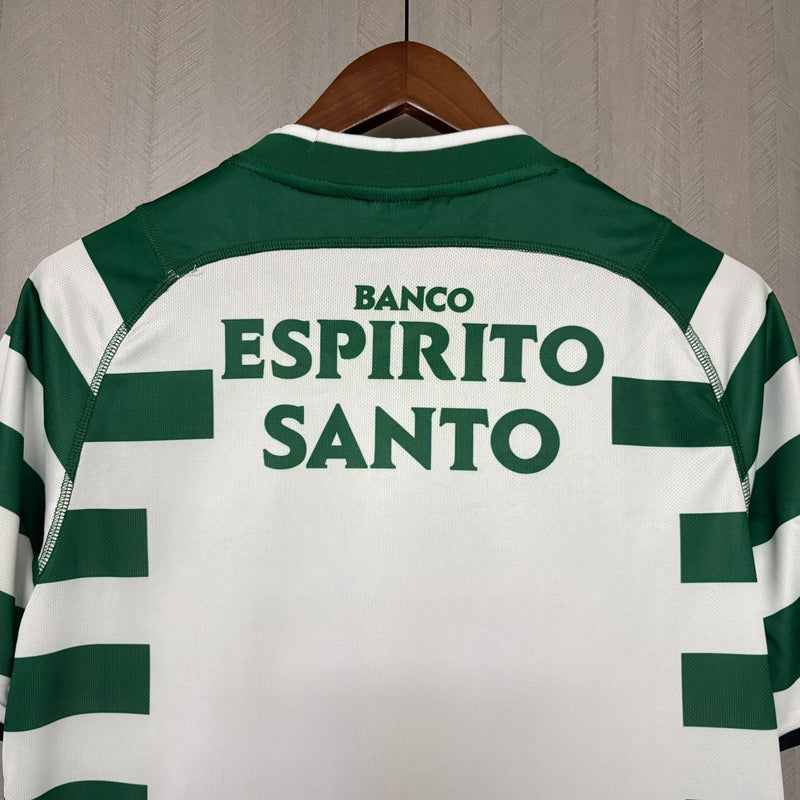 Camisa Sporting Home 03/04 - Reebock Retro