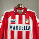 Camisa Atlético de Madrid Manga Longa Home 1994/95 - Puma Retro