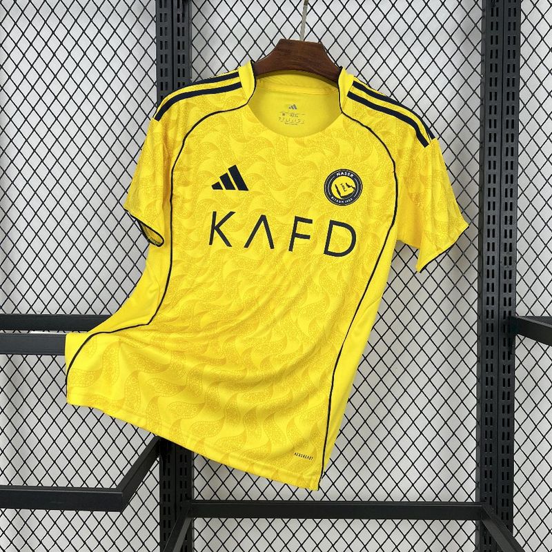 Camisa Al-Nassr Home 25/26 - Adidas Torcedor Masculina