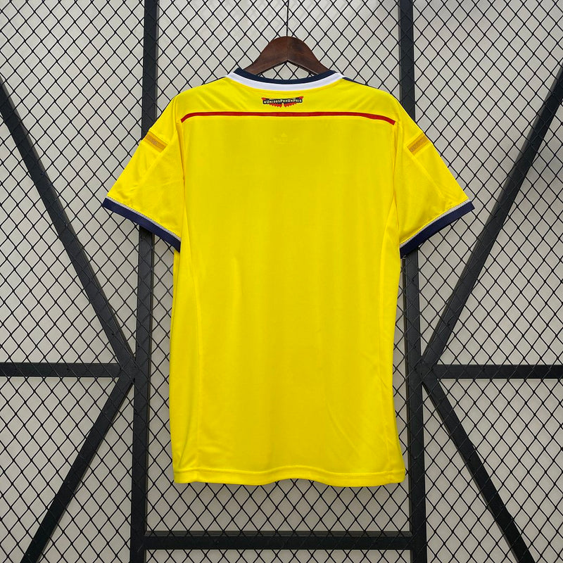Camisa Colômbia Home 2014 - Versão Retro