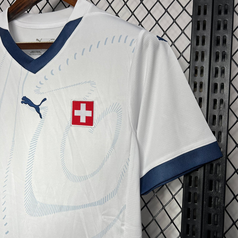 Camisa Suíça Away 24/25 Euro - Puma Torcedor Masculina