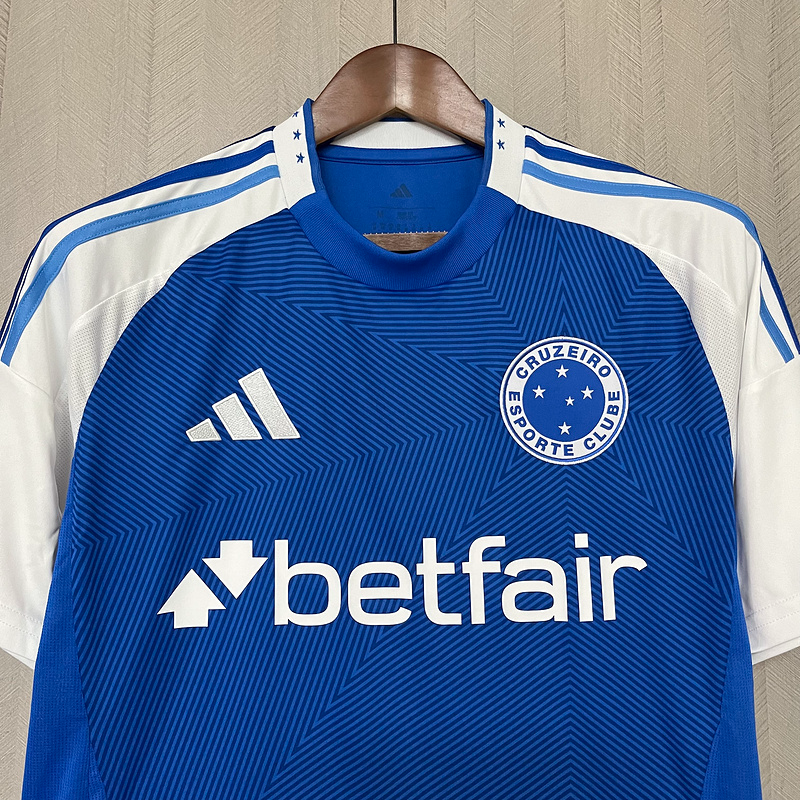 Camisa Cruzeiro Home 25/26 - Adidas Torcedor Masculina