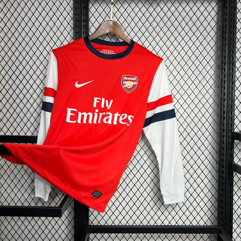 Camisa Arsenal Manga Longa Home 2012/13 - Versão Retro