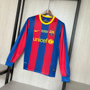 Camisa Barcelona Home Manga Comprida 2010/11 - Nike Retro