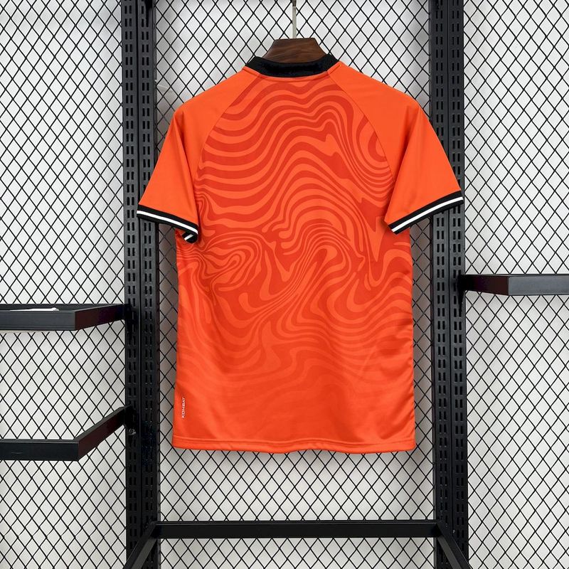 Camisa Vasco Goleiro 25/26 Laranja - Kappa Torcedor Masculina