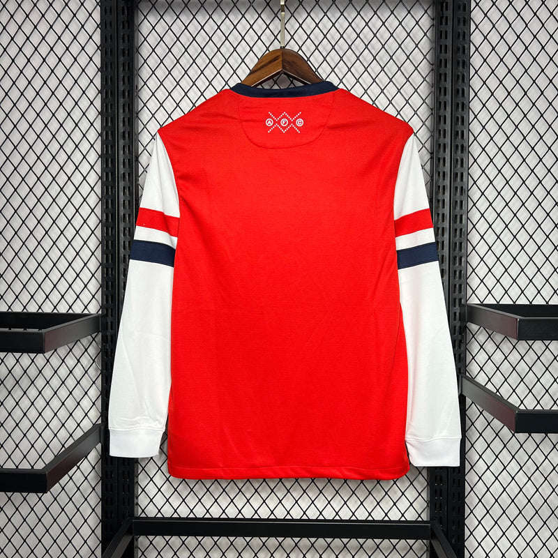 Camisa Arsenal Manga Longa Home 2012/13 - Versão Retro