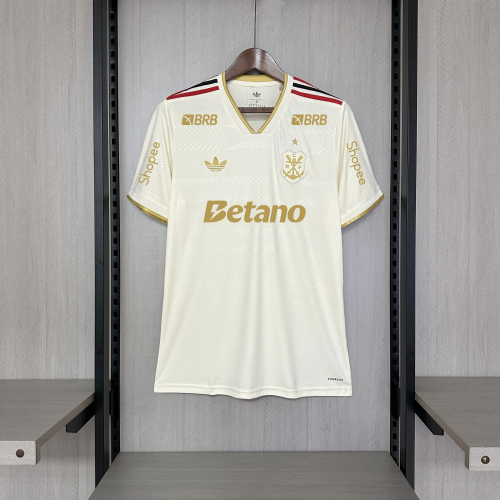 Camisa Flamengo Third + Patrocínios 25/26 "BETANO" - Adidas Torcedor Masculina