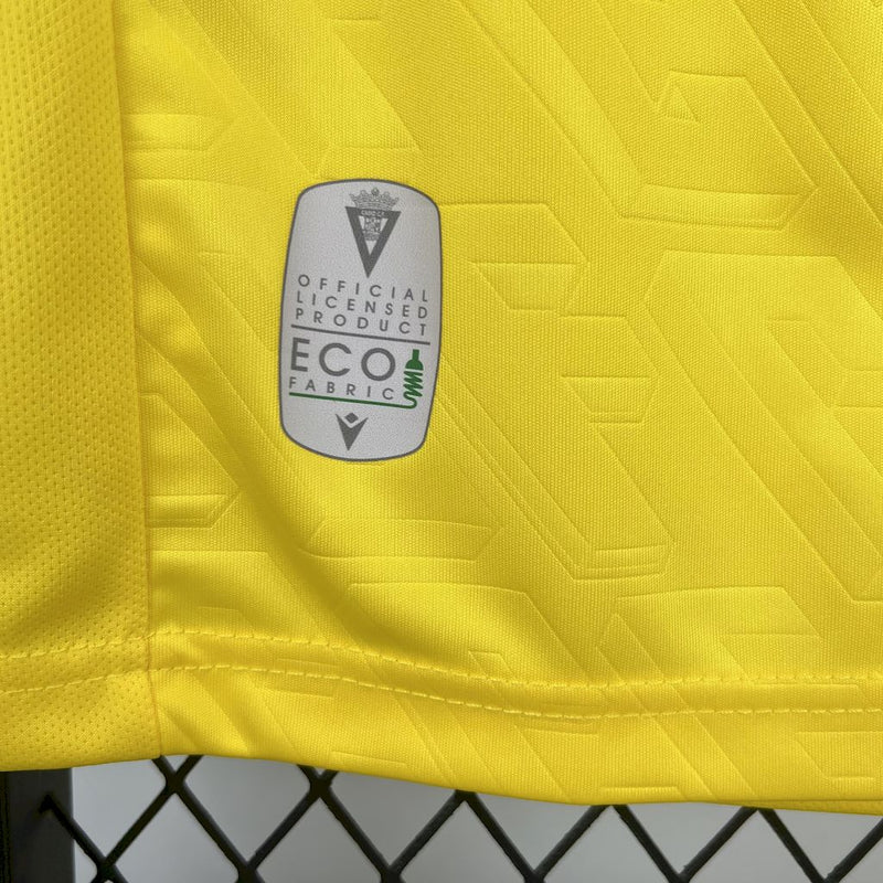 Camisa Cádiz Home 25/26 - Torcedor Masculina
