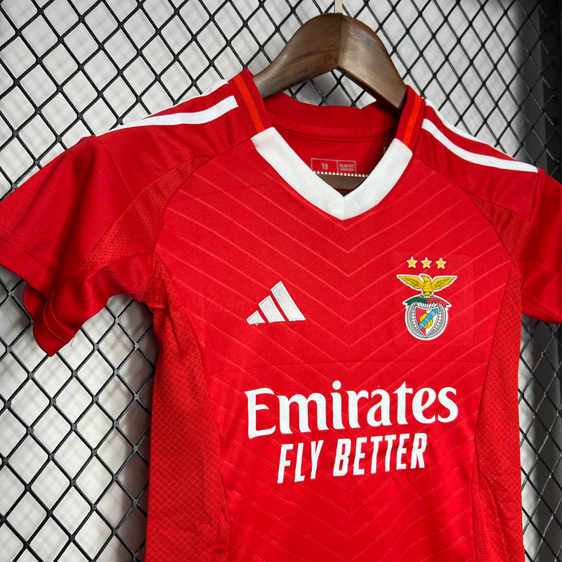 Kit Infantil Benfica Home 24/25 - Adidas Infantil