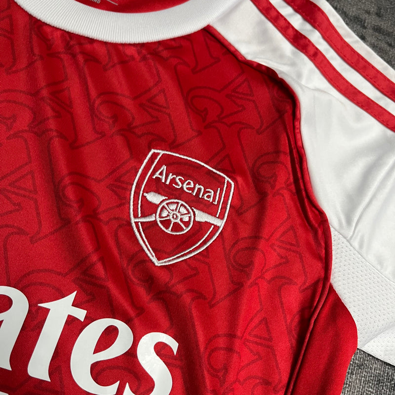 Kit Infantil Arsenal Home 25/26 - Adidas Infantil
