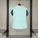 Camisa Cruzeiro Treino 25/26 Azul Turquesa Claro - Adidas Feminina