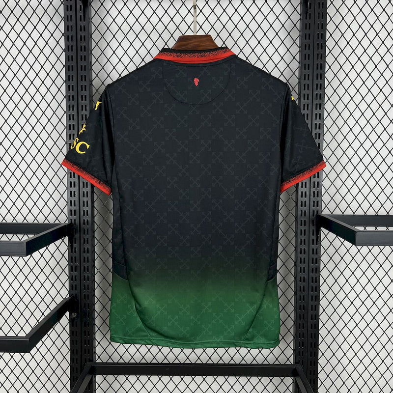 Camisa Milan Off White 25/26 "DIAVOLI" - Puma Torcedor Masculina