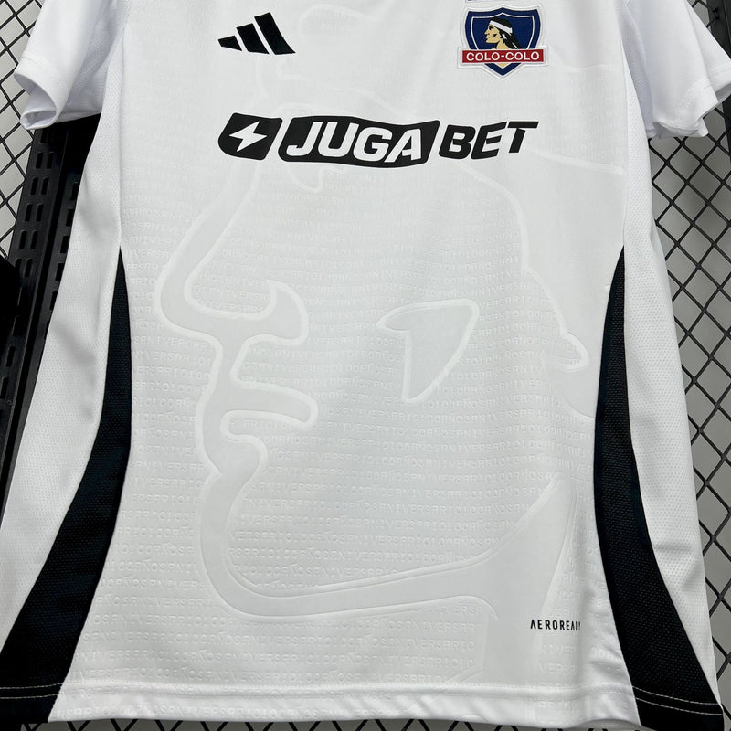 Camisa Colo-Colo Home 25/26 - Adidas Torcedor Masculina