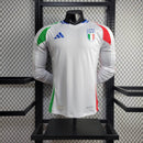 Camisa Itália Away Manga Comprida 24/25 - Adidas Jogador Masculina