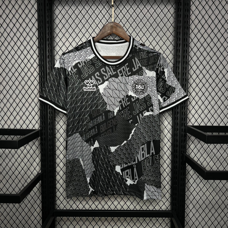 Camisa Dinamarca Pré Jogo 24/25 Euro - Torcedor Masculina