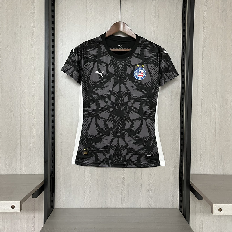 Camisa Bahia Goleiro 25/26 Preta - Puma Feminina