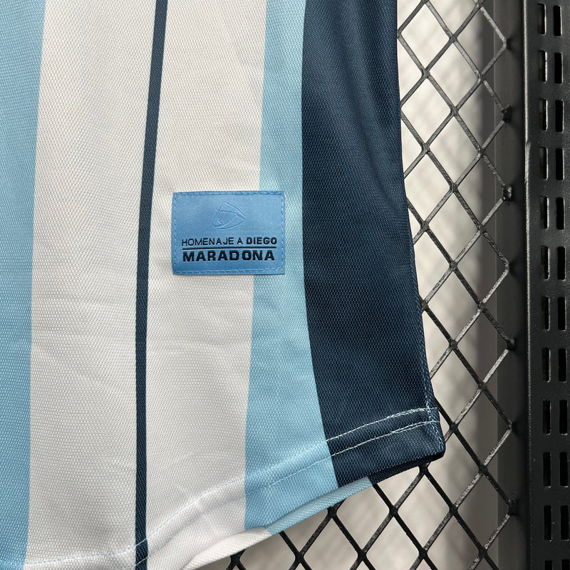 Camisa Argentina "Homenagem Diego Maradona" 2001 - Versão Retro