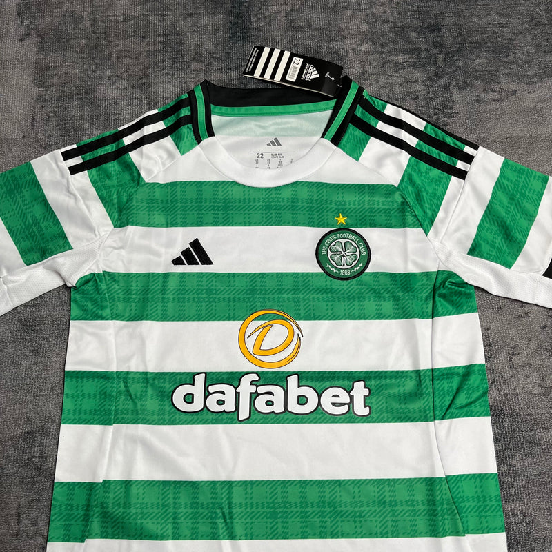 Kit Infantil Celtic Home 25/26 - Adidas Infantil